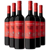 KIT 6 Vinho Argentino Trivento Reserve Malbec de Fuego 750ml