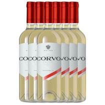Kit 6 Vinho Branco Italiano Bianco Sicília IGT Corvo 750ml
