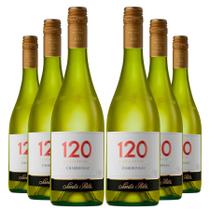 KIT 6 Vinho Chileno 120 Reserva Especial Chardonnay, 750ml