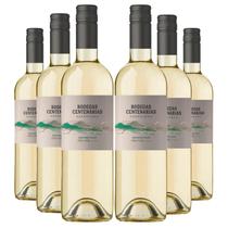 KIT 6 Vinho Chileno Bodegas Centenarias Sauvignon Blanc