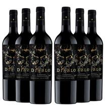 KIT 6 Vinho Chileno DIABLO Black Cabernet Sauvignon, 750ml