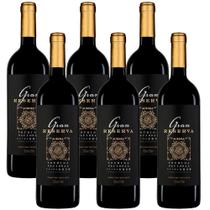 Kit 6 vinho gran reserva touriga nacional tinto seco 750ml - Odre Wine