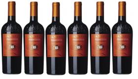 Kit 6 Vinho Italiano Manieri Primitivo Di Puglia Salento Igt