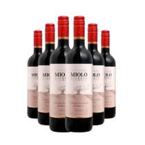 Kit 6 Vinho Miolo Seleção Tinto Seco Cabernet/Merlot 750ml