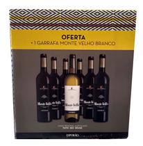 Kit 6 Vinho Monte Velho Tinto 750ml + 1 Branco 750ml