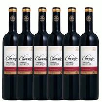 Kit 6 Vinho Salton Classic Cabernet Sauvignon 750ml Kit 6 Vinho Salton Classic Cabernet Sauvignon 750ml