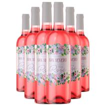 Kit 6 Vinho San Severo Rose Seco 750ml