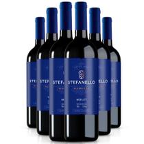 Kit 6 Vinho Stefanello Merlot 750ml Kit 6 Vinho Stefanello Merlot 750ml