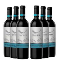KIT 6 Vinho Tinto Argentino Trapiche Vineyards Cabernet Sauvignon, 750ml