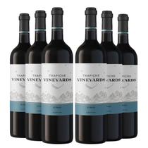 KIT 6 Vinho Tinto Argentino Trapiche Vineyards Syrah, 750ml