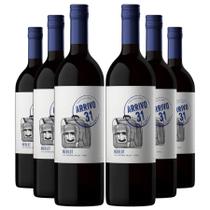 KIT 6 Vinho Tinto Chileno ARRIVO 31 Merlot, 750ml KIT 6 Vinho Tinto Chileno ARRIVO 31 Merlot, 750ml