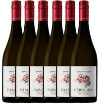 Kit 6 Vinho Tinto Chileno Santa Carolina Reserva Pinot Noir