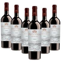 Kit 6 Vinho Tinto Espanhol Petit Vega 8 Meses 750ml