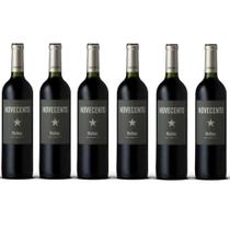 Kit 6 Vinho Tinto Premium Novecento Malbec Original Lacrado