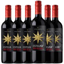 Kit 6 Vinho Tinto Santa Carolina Estelar 57 Red Blend 750ml