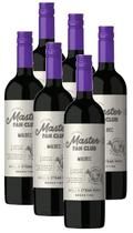 kit 6 Vinho Tinto The Grill Master Fan Club Malbec 750ml