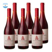 Kit 6 Vinhos Alfredo Roca Fincas Pinot Noir Tinto Argentina 750ml