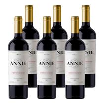 Kit 6 Vinhos Annie Special Reserve Cabernet Sauvignon Tinto Chile 750ml