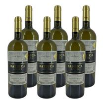 Kit 6 Vinhos Barrica Andina Sauvignon Blanc Branco Chile 750ml