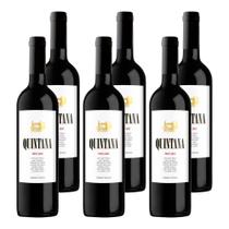 Kit 6 Vinhos Bodegas Leganza Quintana Tinto Espanha 750ml