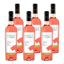 Kit 6 Vinhos Cabeça De Toiro Reserva Rosé Portugal 750ml
