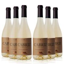 KIT 6 Vinhos Cabriz Touriga Nacional Branco, 6x750ml