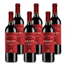 Kit 6 Vinhos Cala Rey Tempranillo/Syrah Tinto Espanha 750ml Kit 6 Vinhos Cala Rey Tempranillo/Syrah Tinto Espanha 750ml
