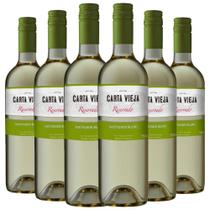 Kit 6 Vinhos Carta Vieja Reservado Sauvignon Blanc