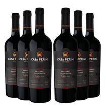 KIT 6 Vinhos Casa Perini Cabernet Sauvignon, 6x750ml KIT 6 Vinhos Casa Perini Cabernet Sauvignon, 6x750ml