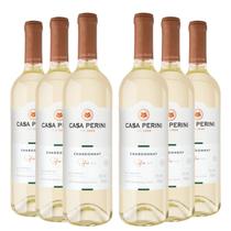 KIT 6 Vinhos Casa Perini Chardonnay, 6x750ml KIT 6 Vinhos Casa Perini Chardonnay, 6x750ml