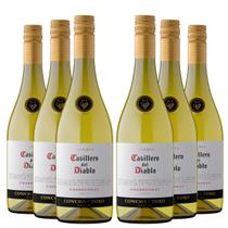 KIT 6 Vinhos Casillero del Diablo Reserva Chardonnay, 750ml