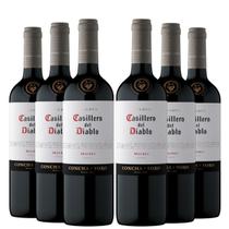 KIT 6 Vinhos Casillero del Diablo Reserva Malbec, 750ml