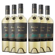 KIT 6 Vinhos Casillero, Devils Collection Branco, 750ml