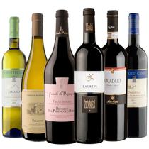 Kit 6 Vinhos castas Italianas