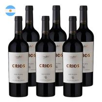 Kit 6 Vinhos Crios Red Blend Tinto Argentina 750ml