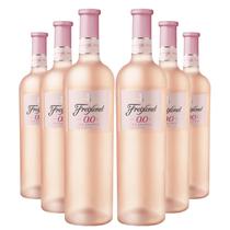 KIT 6 Vinhos Freixenet Rosé Zero Álcool, Low Calorie, 750ml KIT 6 Vinhos Freixenet Rosé Zero Álcool, Low Calorie, 750ml