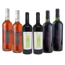 Kit 6 Vinhos Ideologia Ass Rose, Ass Tinto e Cabernet Franc