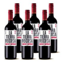 Kit 6 Vinhos La Tierra Rocosa Cabernet Sauvignon Tinto Chile 750ml