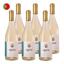 Kit 6 Vinhos Opta Dão Encruzado Branco Portugal 750ml Kit 6 Vinhos Opta Dão Encruzado Branco Portugal 750ml