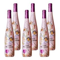 Kit 6 Vinhos Pescador Rosé Espanha 750ml