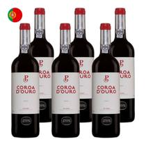 Kit 6 Vinhos Poças Coroa D' Ouro Tinto Portugal 750ml