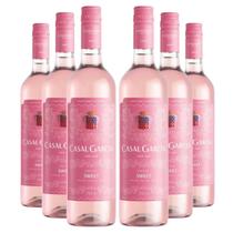 KIT 6 Vinhos Português Casal Garcia SWEET Rosé Suave, 750ml