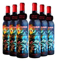 Kit 6 Vinhos Portugues Douro Ed. Especial Iron Maiden 750ml