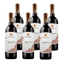 Kit 6 Vinhos Settesoli Nero DÁvola Tinto Itália 750ml