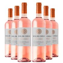 KIT 6 Vinhos Sol de Chile Rosé, 6x750ml