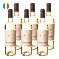 Kit 6 Vinhos Terre Natuzzi Bianco Toscana IGT Branco Itália 750ml