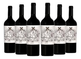 Kit 6 Vinhos Tinto Argentino Cordero Con Piel de Lobo Malbec 750ml