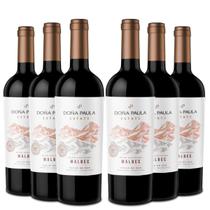 KIT 6 Vinhos Tinto Argentino Dona Paula Estate Malbec, 6x750ml KIT 6 Vinhos Tinto Argentino Dona Paula Estate Malbec, 6x750ml
