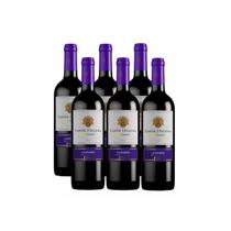 Kit 6 vinhos tinto santa helena reservado carmenere-750 ml