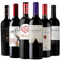 Kit 6 Vinhos Tintos Essenciais Kit 6 Vinhos Tintos Essenciais